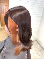 エイト 溝の口店(EIGHT) オレンジイヤリングカラー【溝の口】