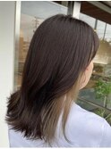 ベージュインナーカラー