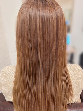 エニィ 池袋西口(Any) 黒髪/グレーベージュ/レイヤーロング/前髪パーマ/池袋