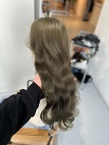 ロエ 恵比寿 代官山(ROE) オリーブベージュ　マチルダボブインナーグレージュ前髪