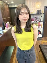 リコバイアフロート(riko by afloat)&nbsp;レイヤーカット/ワンカール/オリーブベージュ