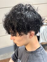 ルアウ 岡本店(LUAU)&nbsp;波巻きスパイラルパーマ/スパイラルパーマ/メンズパーマ/神戸