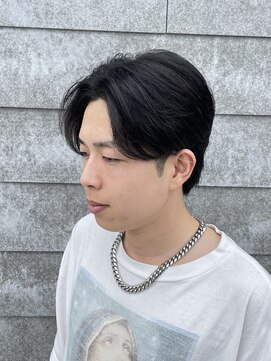 ニアウ 伊勢崎連取店(Niau) センターパートニュアンスパーマシャドウパーマ