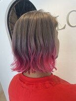 ラビスモア(Lovis moa)&nbsp;魅力倍増カール/セミディ/シアーカラー/ダークアッシュ/姫カット