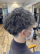 テーラヘアー 成田店(TELA HAIR)&nbsp;グレイヘア×スパイラルパーマ【TELA】