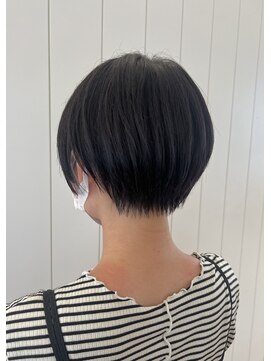 アドラーブル 万代店 (adorable) 20代30代40代小顔ハンサムショートアッシュブルーブラック