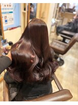 ヘアーサロン ウィング(HAIR SALON Wing) 赤坂＊暗めラベンダーグレージュ髪質改善トリートメント