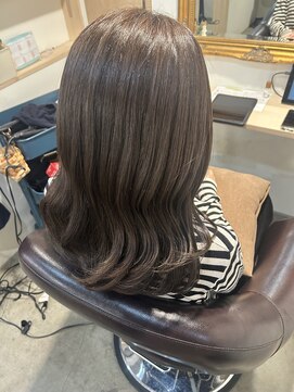 トムヘアーデザイン 楠葉店(TOM HAIR DESIGN) 髪質改善ツヤ髪アッシュブラウンカラー