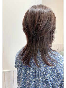 ネオリーブカップ 町田店(Neolive capu) ハイレイヤー　メルティカラー　似合わせカット