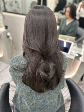 ロンド レア 天神大名店(Lond Le’a) 髪質改善グレージュカラー似合わせカットフェミニンロング