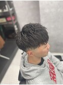 ニュアンスパーマ/スペインカール/スパイキーショート/MEN'S