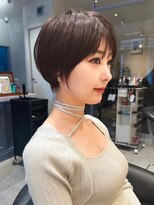ロンド エメ 柏(Lond aimer)&nbsp;美髪×前髪レイヤーショート髪質改善縮毛矯正ダブルカラー[柏]