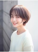 耳かけショート/モテ髪/愛され/マッシュショート