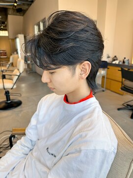 アルジャーノンシロ(ALGERNON shiro) 中華風フェザーパーマ/ダウンパーマ/韓国ヘア/竹内哲太