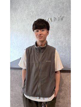 リタ(LITA) スパイキーショートフェザーパーマフェザーショートサーフカール