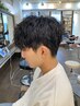 【メンズフルコース】メンズカット＋トリートメント＋眉毛カット
