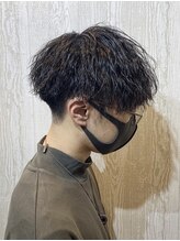 テーラヘアー 妙典店(TELAHAIR)&nbsp;【メンズ/妙典】黒髪ツイスパマッシュヘア