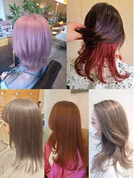ジャム オードリー(Jam Audrey)の写真/【全員カラーリスト！ハイライト,インナーカラー,バレイヤージュ】スタイルに悩んだ方⇒[迷ったらクーポン]