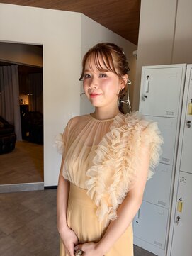 スリーバイザサロン(THREE by the salon) お呼ばれヘアセット