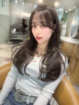 ロンド ロビン 栄(Lond robin) 【Lond robin】木屋元一 前髪/顔まわり/韓国/レイヤー/透明感