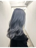 ブルーシルバー/シルバーカラー/ラベンダーシルバー