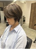 ハンサムショート★ベージュ