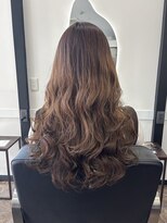 ロア 熊本(LOA)&nbsp;38ミリ風コテ巻き風パーマ