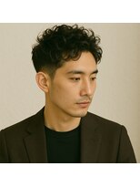 スープレックス ヘアーデザイン(SOUPREX HAIR DESIGN) 大人メンズ刈り上げナチュラルパーマ 20代 30代 40代 50代 60代
