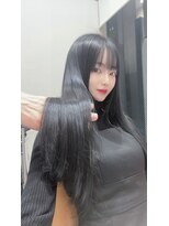 シュガー(Sugar)&nbsp;透明感カラー/ワンホンヘア/韓国ヘア/顔まわり/大阪/梅田