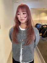 ニコフクオカヘアーメイク(NIKO Fukuoka Hair Make)&nbsp;《NIKO》冬のハイトーンカラー☆ザクザクレイヤーカット福岡天神