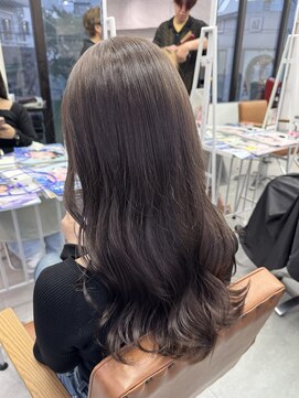 サロンドミルク 新百合ヶ丘店(salon de MiLK) ★ココアベージュメルティカラーグレージュチェリーレッド