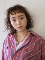 ウォーター 表参道(WATER)&nbsp;パーマボブ/前髪パーマ/こなれヘア