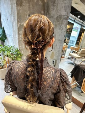 エッセ 大阪梅田茶屋町店(esse) 【梅田】王道可愛い編みおろしアレンジ