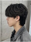 men's/メンズ/メンズカット/韓国/黒染/顔周り/マッシュ/池袋