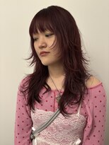 ニーム 栄(nimes) kaon レイヤーカットとカラー