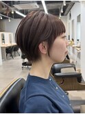 ☆ダークアッシュミディアムレイヤーカット似合わせカット[船橋]