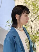 ノーム(norm)&nbsp;暗髪/似合わせカット/ボブ/ストレート/前髪カット/フルバング