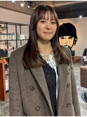 ウォームブラウンに低めレイヤー