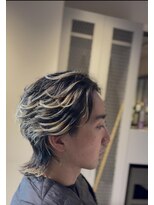 フランクスバーバーザスタンド(Frank’s barber the stand)&nbsp;MEN’S HAIR/波巻きツイストスパイラル/リバースセンターパート