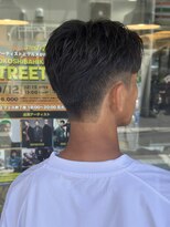 スウェル 船橋店(Swell) MEN’S HAIR/サーフカール/刈り上げセンターパート/船橋