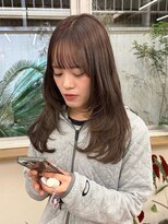 パークレーン アイス イヴェン(park lane ICI yeven)&nbsp;春◎ブリーチなし柔らかブラウン×ツヤ感ロング