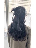 クレア(Crea)&nbsp;カチモリハーフアップアレンジ