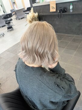 ガルボヘアー 桟橋店(garbo hair) ハイトーン大人可愛い20代30代40代