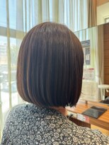 クララ 流山おおたかの森店(CLALA)&nbsp;自然と内巻きボブ