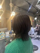 シアン 綱島店(CYAN)&nbsp;白髪を味方に！艶コーラルアッシュ×クビレイヤー