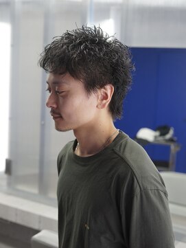 ボブ 小松(BOB) 10代20代メンズショートピンパーマスパイキーショート