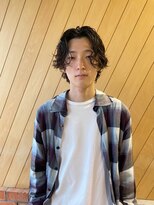 メンズサロン イロ(Men‘s salon IRO)&nbsp;センターパートパーマ
