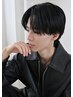 【自然な仕上がり＊メンズセンターパート必見◎】カット＋曲がる縮毛矯正