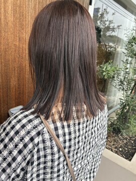 シャポン 艶感ナチュラル☆大人のミディアムレイヤー