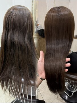 ヘアーアンドメイク シークタチカワ 立川店(Hair&Make Seek) 【早坂】柔らか質感トステアストレートUP